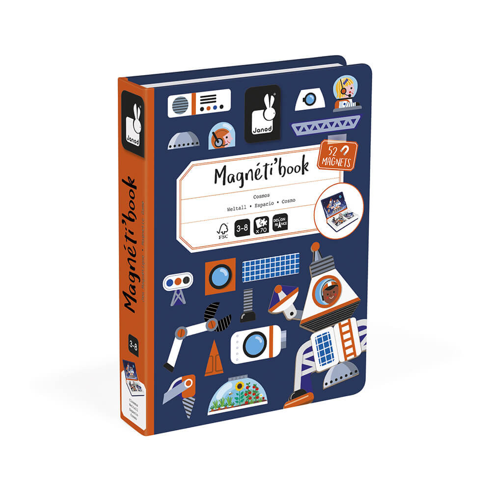 Magnéti'book Lo spazio, 52 magneti : Giochi didattici magnetici Janod -  J02589 - Giochi didattici magnetici - Janod