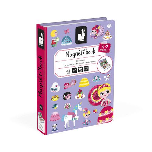 Magnéti'book princesses, 55 magnets