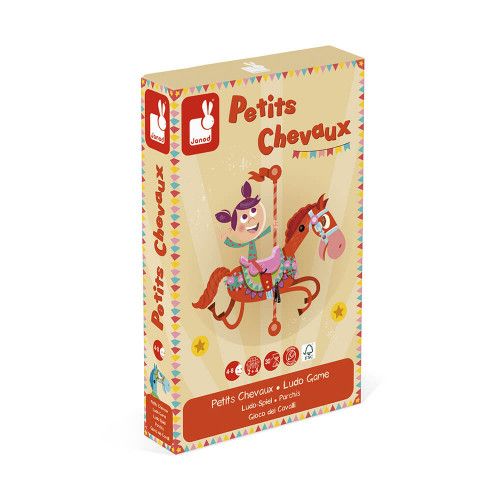 Puzzle en bois - Le Petit Cheval Bleu - 3 ans et + - Papeterie et