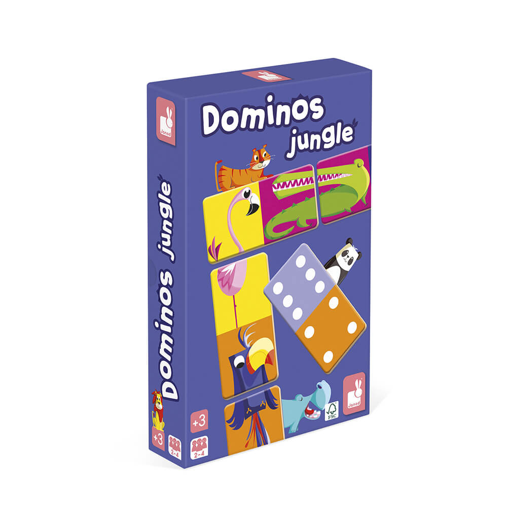 Dominos Jungle : Jeux de m?�moire & d'associations Janod - J02771
