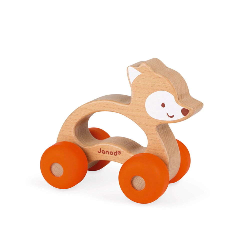 porteur bois renard