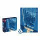 Puzzle la nuit bleue 500 pièces en carton FSC made in Europe pour adulte et enfant Janod