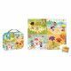 Puzzle Les Saisons 36 pièces en carton FSC et encres végétales made in France pour enfant Janod