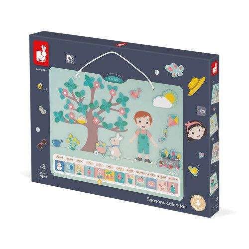 Calendario bimbi in legno - Bambini - Cameretta - di Mia by Le