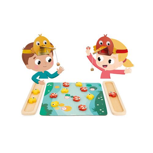 Activity-board Jeu de pêche magnétique 2 ans jouet enfant 2 en 1 jeu  magnétique en bois