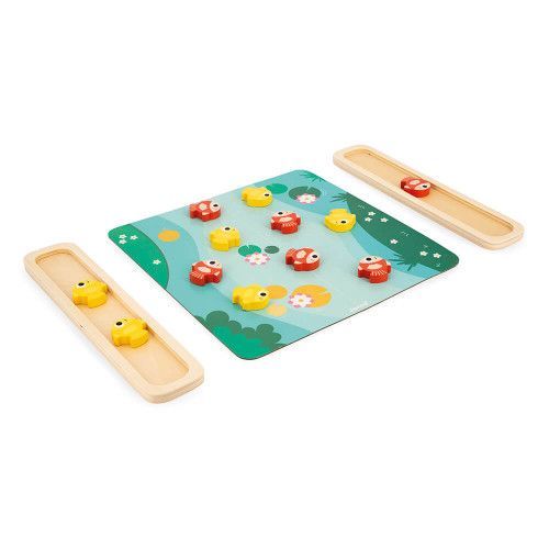 Jeu de société en bois et carton pour enfant dès 5 ans, jeu d'adresse, pêche à la ligne, magnétique, 2 joueurs JANOD