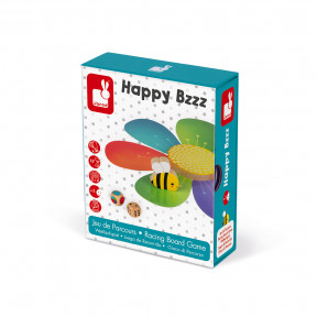 Jeu de Parcours - Happy Bzzz (bois et carton)
