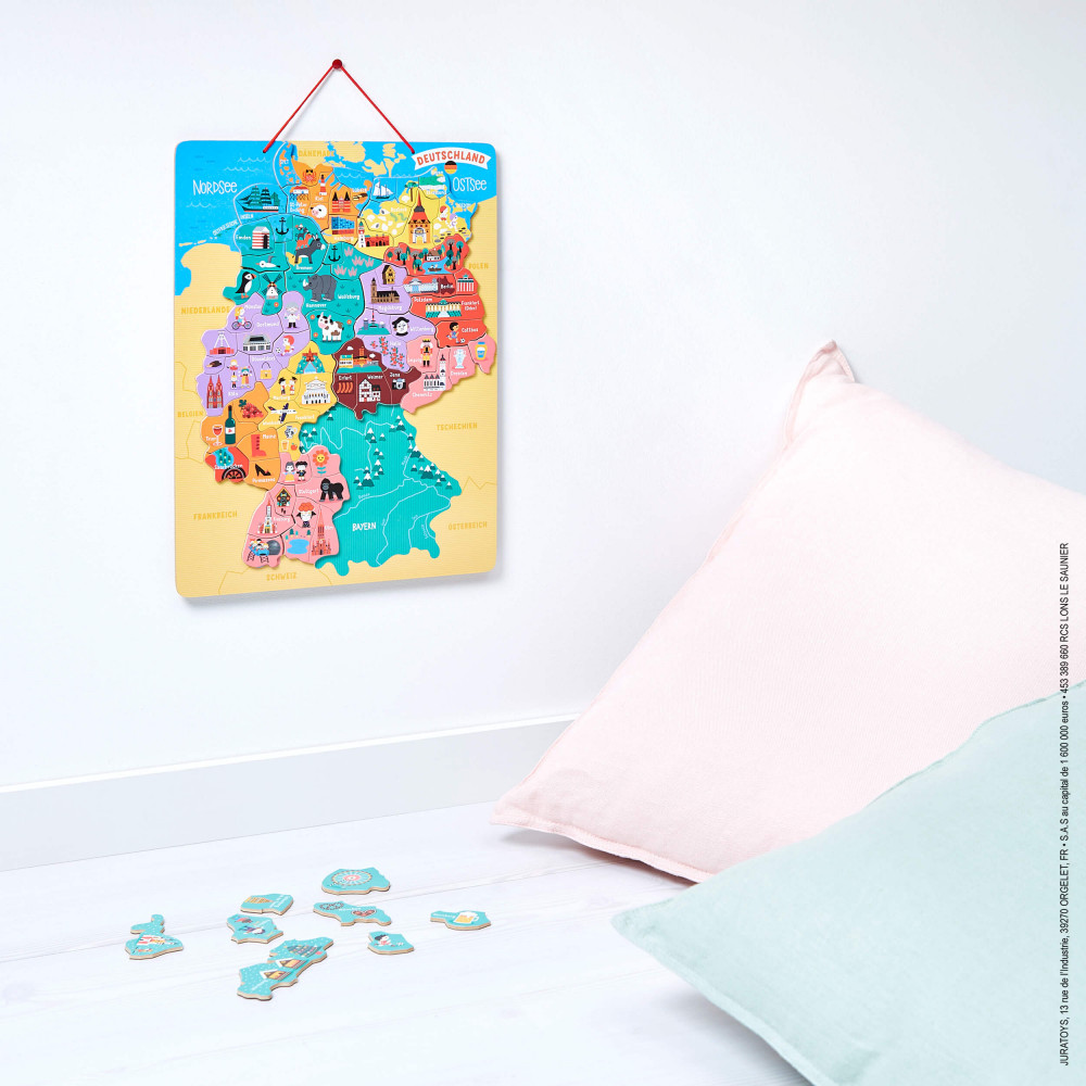 Puzzle Magnétique Poupées à Habiller En Bois - Plancheau éducatif Avec Cartes Et Accessoires, Jeu D'imitation
