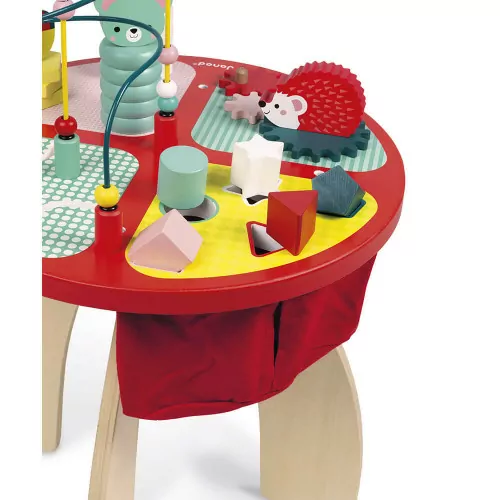 Table d'activités Baby Forest en bois éveil enfant à partir de 1 an