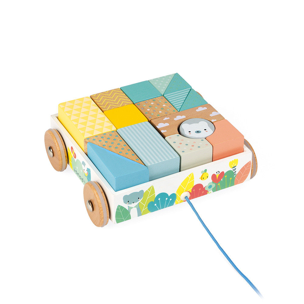 Chariot De Cubes A Promener Pure Bois Chariot De Cubes A Promener Pure Bois