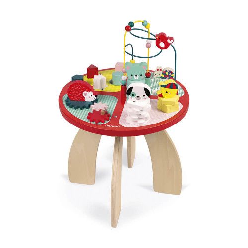 Juego de 6 cubos de madera apilables Baby Forest - Janod