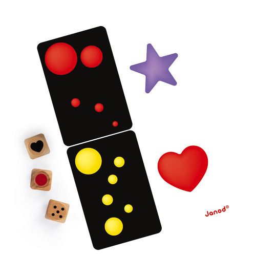 Janod SPEED GAME SPEED COLOR Wooden Toy BN 