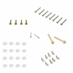 Screws + Wooden Tenons for Janod Boards