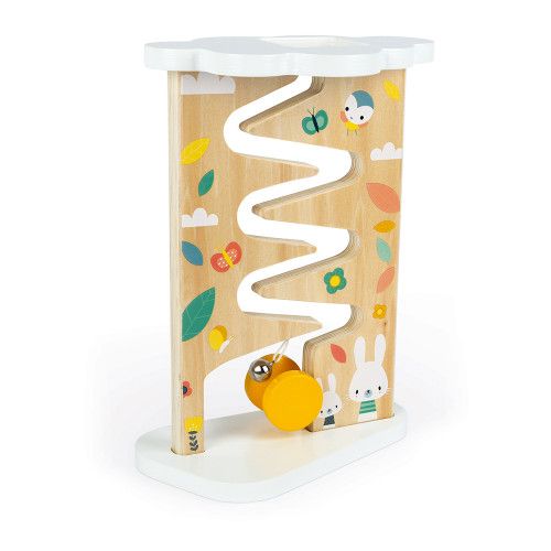 Descendeur Pure en bois, éveil motricité, manipulation, pour enfant à partir de 12 mois JANOD