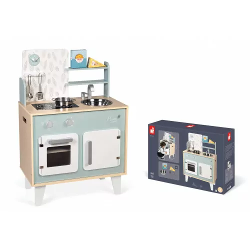 Cuisine jouet - Cuisine bois, dinette, Twist, enfant dès 3 ans Janod