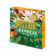Mission Express chez les Incas, jeu de réflexion coopératif pour enfant dès 7 ans, jeu de société éducatif Hachette JANOD
