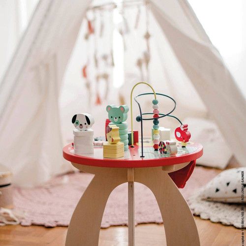 Table Musicale en bois avec 3 Jouets Musicaux, Janod de Janod