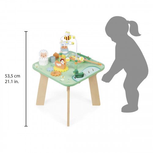 Table d'activités évolutive en bois - Janod - Boutique BCD JEUX