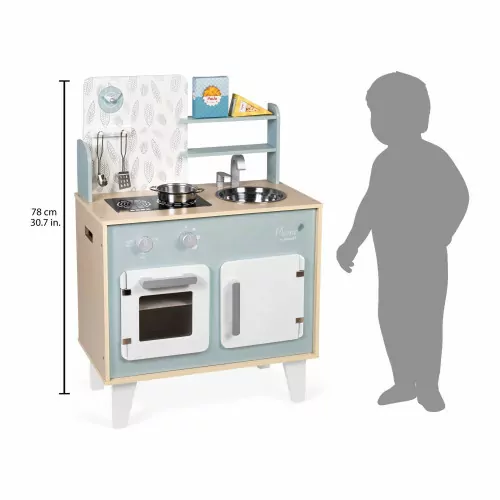 Cuisine jouet - Cuisine bois, dinette, Twist, enfant dès 3 ans Janod