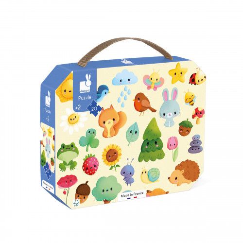 Puzzle enfant 4 ans - Puzzle animaux, jouet enfant 4 ans JANOD