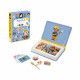 Magnéti'book JANOD, coffret aimanté sur le thème Métiers avec 48 magnets, jeu magnétique éducatif pour enfant à partir de 3 ans