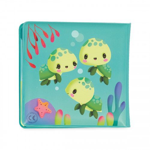 Livre de bain magique pour bébé, livre pour le bain tortues et animaux, jouet de bain pour enfant à partir de 10 mois JANOD