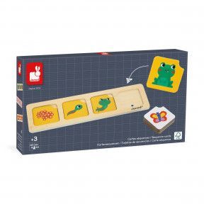 Janod - Jeu de palets en Bois Rétro - Jeux de Société Enfant - Jeu  d'Adresse - Apprentissage Stratégie et Concentration - Certifié FSC - Dès 6  ans