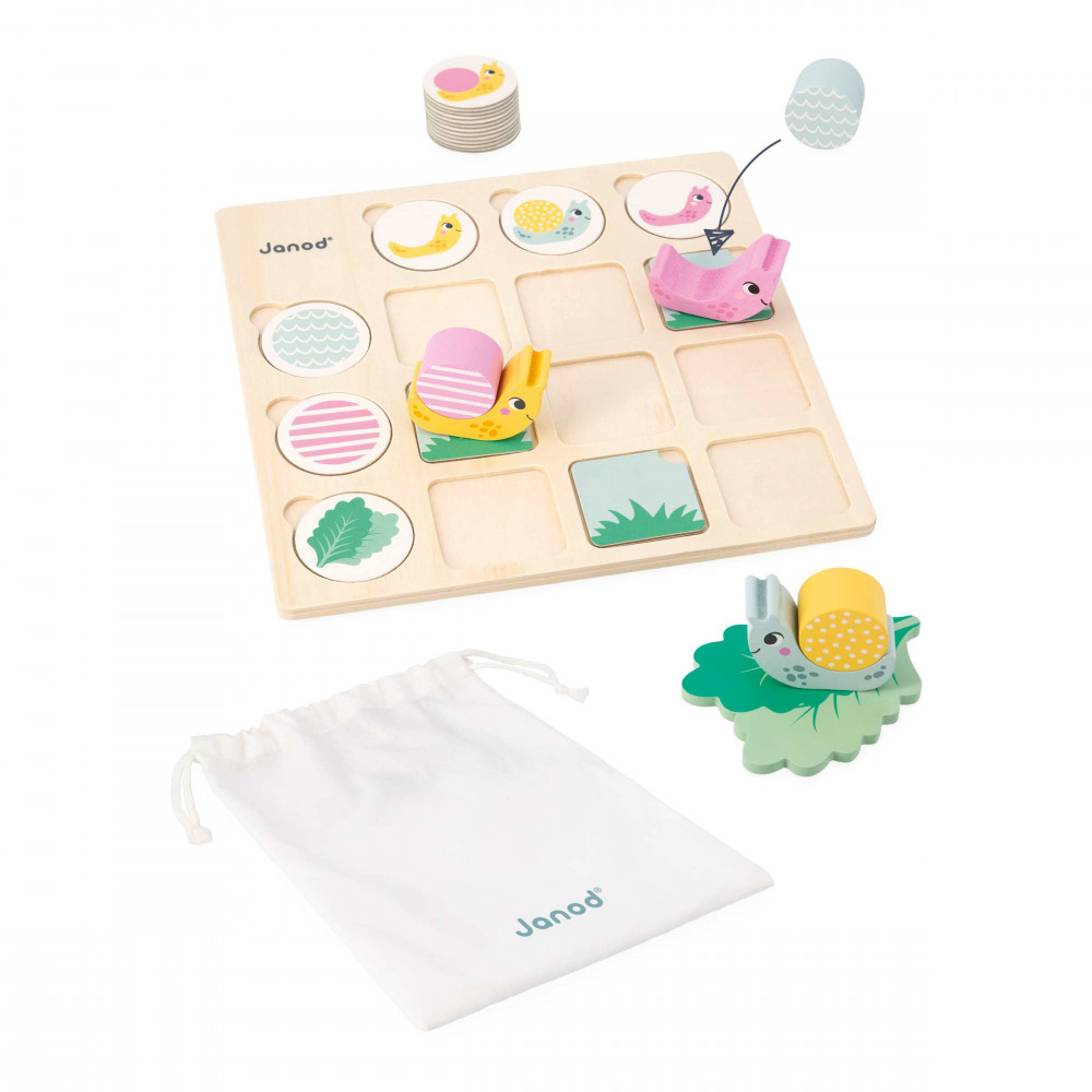 Janod Double Entry Table - Snails