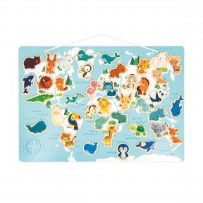 Carte Monde Magnétique Minikids