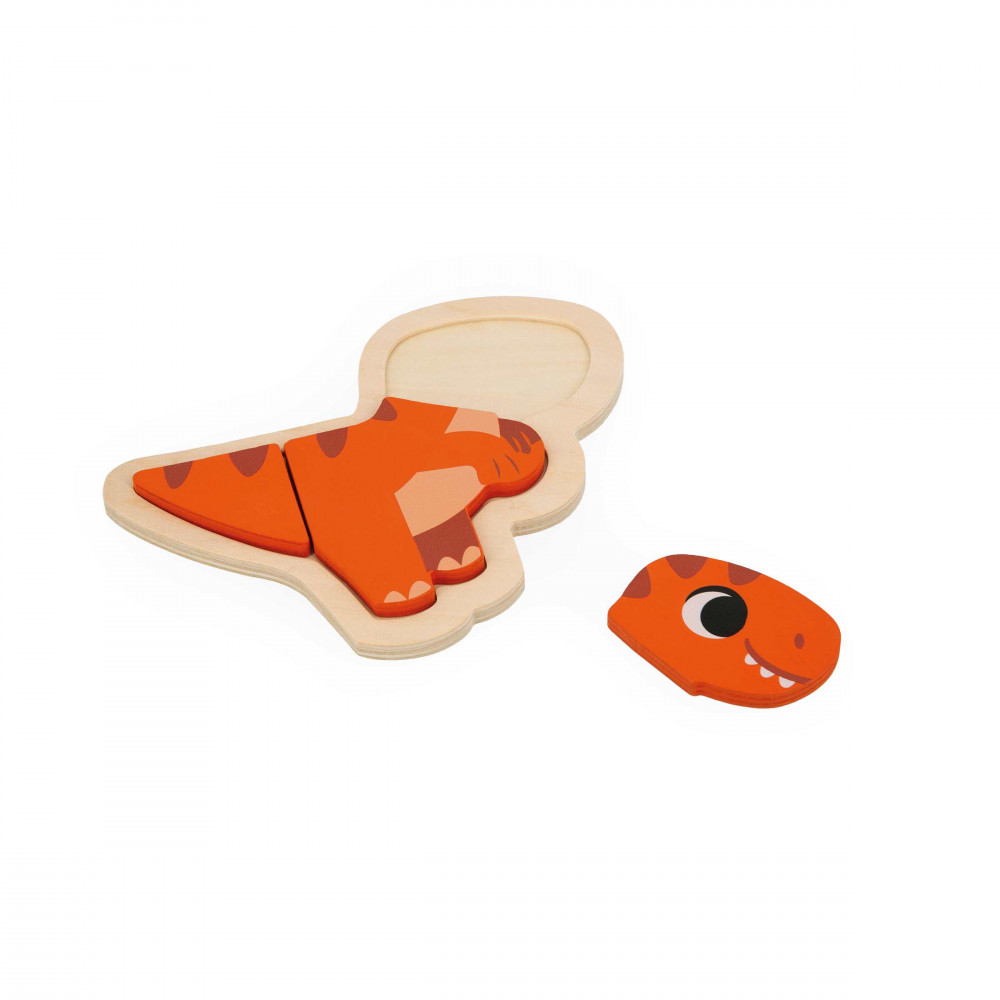 Dino Progressive Wood Puzzle