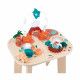 Table d'activités en bois bébé, table multi-activités dinosaures, 8 activités, jouet éveil dino enfant dès 12 mois / 1 an JANOD