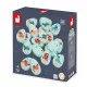 Jeu de mémo en bois, jeu dinosaures bébé, jeu de mémoire dino, jeu de société pour enfant dès 2 ans JANOD