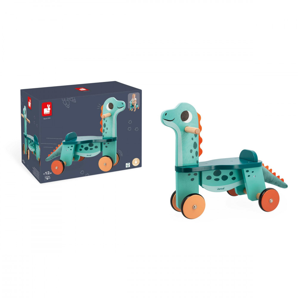 Dino - Ride On Dino Portosaurus : Rockers, Ride-ons & Walkers Janod ...