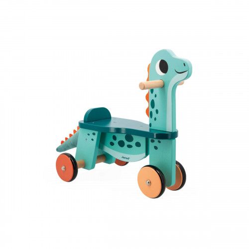 Porteur bois bébé - Porteur dinosaure, enfant 12 mois 1 an Janod