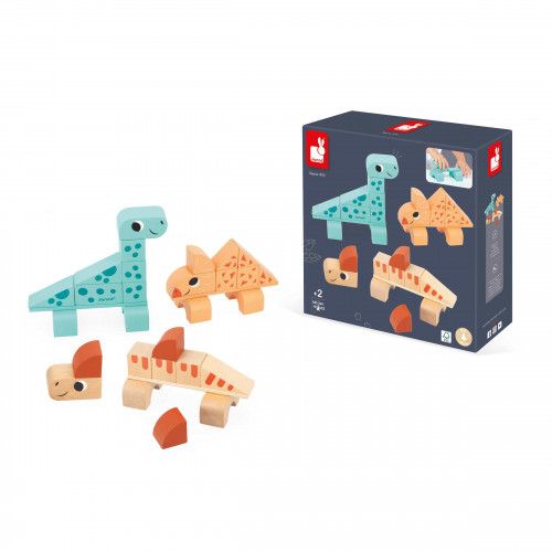 Jeux de construction dinosaure Cubikosaurus - Pour enfant dès 2