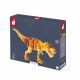 Puzzle 3D dinosaure, puzzle en volume, 27 pièces, carton FSC, puzzle T-Rex pour enfant dès 5 ans JANOD