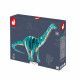 Puzzle 3D dinosaure, puzzle en volume, puzzle Diplodocus, 42 pièces, carton FSC, pour enfant dès 5 ans JANOD