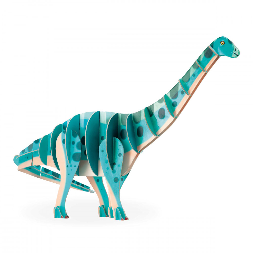 Puzzle dinosaure 3D - Diplodocus, pour enfant dès 5 ans Janod