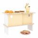 Marchande en bois, stand de pâtisserie et 13 accessoires, gâteaux, jouet imitation, dinette pour enfant dès 3 ans JANOD