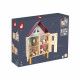 Maison de poupée en bois, maison de poupées Twist, 11 accessoires, magnétique, pour enfant dès 3 ans JANOD