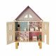 Maison de poupée en bois, maison de poupées Twist, 11 accessoires, magnétique, pour enfant dès 3 ans JANOD