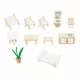 Maison de poupée en bois, maison de poupées Twist, 11 accessoires, magnétique, pour enfant dès 3 ans JANOD