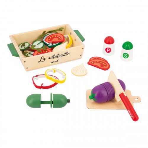 Coffret patisseries jouet - Accessoire dinette bois enfant 3 ans Janod