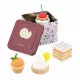 Dinette enfant, set cuisine jouet en bois, pâtisseries, coffret + 4 gâteaux, jouet imitation pour enfant dès 3 ans JANOD