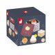 Dinette enfant, set cuisine jouet en bois, pâtisseries, coffret + 4 gâteaux, jouet imitation pour enfant dès 3 ans JANOD