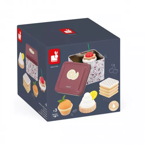 Cuisine en bois jouet pour enfant - Jeu d'imitation dinette J06608 - Janod