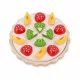 Dinette bois, set cuisine jouet, tarte aux fruits, 14 accessoires, jeu encastrement, jouet imitation bébé enfant dès 2 ans JANOD