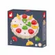 Dinette bois, set cuisine jouet, tarte aux fruits, 14 accessoires, jeu encastrement, jouet imitation bébé enfant dès 2 ans JANOD