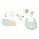 Set accessoires poupons en bois et tissu, 7 pièces, nursery, jouet imitation bébé enfant dès 2 ans JANOD