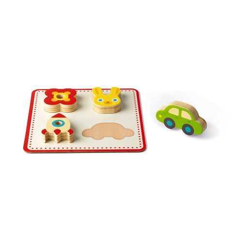 Jeu de Reconnaissance Tactile Memory Touch' en bois, mémo, éveil toucher, jeu de société, pour enfant à partir de 3 ans JANOD